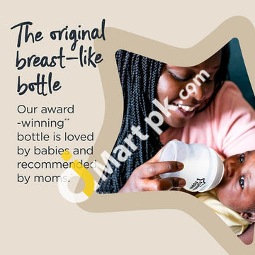 Tommee Tippee® Closer To Nature Baby Feeding Bottles 260Ml/9Oz - Imported From Uk